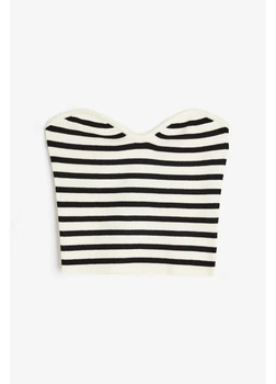 Топ жіночий H&M 271139090_strip XL Білий/Смужка (2727000135874)