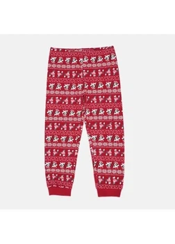 Детские новогодние пижамные штаны для мальчика H&M 270744355_red 110 см Красный/Рисунок (2727000144289)