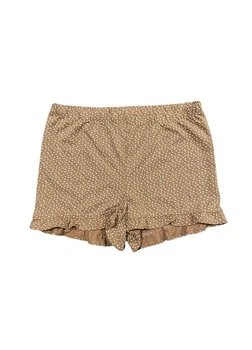 Детские пижамные шорты для девочки H&M 270744021 134 см Светло-коричневые (2727000112776)