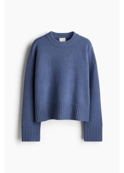Джемпер женский H&M 271263621 L Синий (2727000138707)