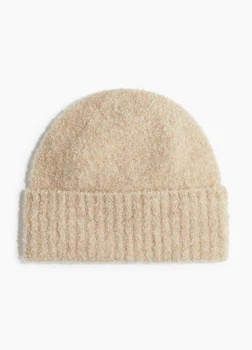 Шапка мужская H&M 271254498 One Size Бежевая (2727000106164)
