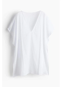 Пляжная туника женская H&M 271225773_white XS-S Белая (2727000122867)