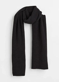 Шарф H&M 271013163 Черный (2727000104269)