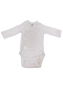 Детское боди для новорожденных мальчиков H&M 270694298_whiteblue 56 см Белый/Голубой (2727000112547)