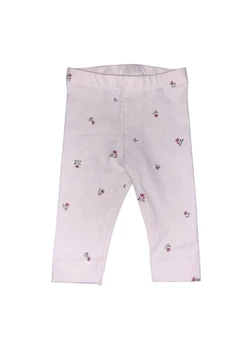 Детские лосины для девочки H&M 271239679_trouser 56 см Белый/Цветый (2727000112486)