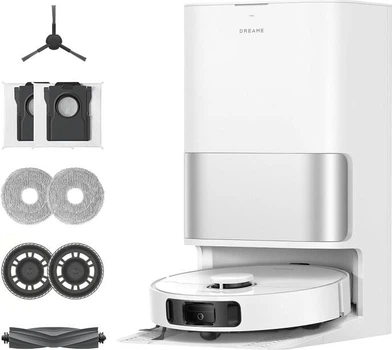 Робот-пилосос із вологим прибиранням Dreame Bot D30 Ultra White (RTD31TE)