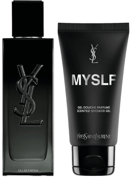 Zestaw męski Yves Saint Laurent Myslf Woda perfumowana 60 ml + Żel pod prysznic 50 ml (3614274769692)