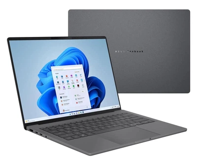 Ноутбук ASUS ZenBook A14 Snapdragon X2 Elite/16GB/512/Win11 OLED Gray (UX3407NA-QD174W)