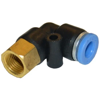 Цанговый соединитель AIRKRAFT SPLF12-03 12мм x 3/8" металлический для полиуретановых шлангов