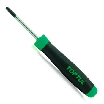 Отвертка для точных работ TOPTUL T7x50 звёздочка Torx TX 7 многокомпонентная 50 мм 140 мм