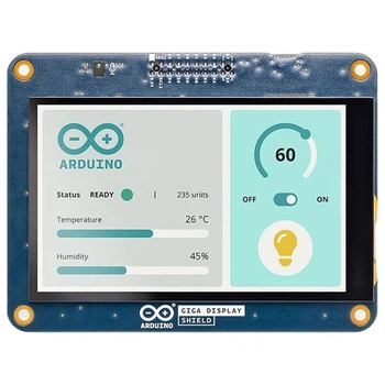 Arduino GIGA Display Shield — сенсорный TFT-дисплей для Arduino GIGA R1 WiFi - 748156