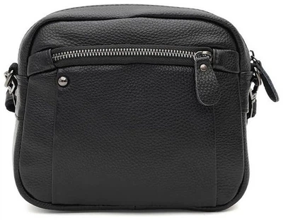 Женская кожаная сумка Borsa Leather элегантная сумка через плечо из натуральной кожи 54197