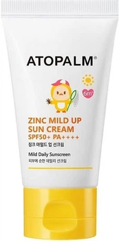 Крем солнцезащитный Atopalm Zinc Mild Up Sun Cream SPF 50+ для детей 65 г (8809723787104)