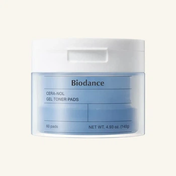 Гелеві тонер-пади BIODANCE Cera-Nol Gel Toner Pads 60 шт / 140 г зволоження та відновлення шкіри