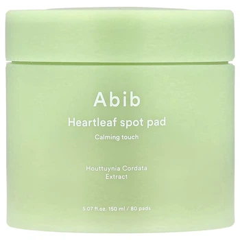 ABIB Heartleaf Spot Pad Calming Touch 150 мл — заспокійливі тонізуючі педі для обличчя