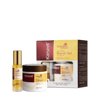 Відновлюючий набір для волосся Karseell Maca Care System Maca Essence Repair Set 500 мл + 50 мл