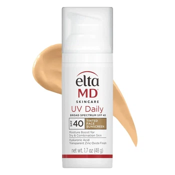 Тонований сонцезахисний крем ELTA MD UV Daily Tinted Face Sunscreen SPF40 48 г для зволоження та захисту шкіри