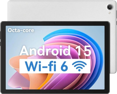 Планшет 10.1" Freeski C12 3+17/64Gb 8 ядер Android 15 Белый (102182951)