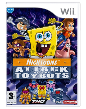 Игра Nintendo Wii Nicktoons: Attack of the Toybots Europe Английская Версия Б/У