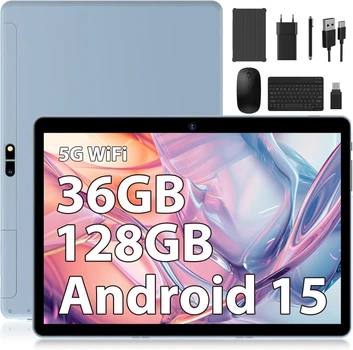 Планшет 10'' FASTWD M193 12+24/128Gb 8 ядер Android 15 8000 mAh Голубой (102177795) - Уценка