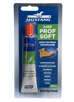 Контактный клей PROF SOFT MUSTANG 30ml (MG18)