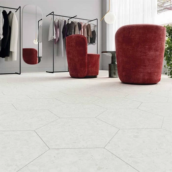 Керамограніт WOW 123380 Terrazzo White 32х36,8 см