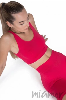 Tоп безшовний на широких бретелях InSecret Top Basic VIVA MAGENTA L/XL Рожевий