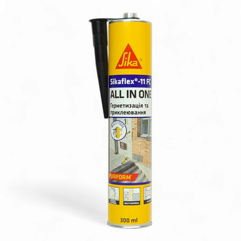 Клей-герметик Sika Sikaflex-11 FC Purform Чорний 300 мл