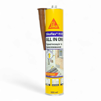 Клей-герметик Sika Sikaflex-11 FC Purform Коричневий 300 мл