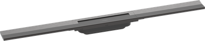 Верхня частина "RainDrain Flex" для душового трапу 800 мм Brushed Black Chrome (56044340)