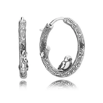 Срібні сережки Пандора Pandora 297072