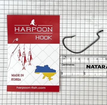 Гачки HARPOON OFFSET KOREA №4/0 5шт