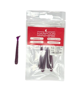 Приманка плаваюча ТЕП HARPOON Swing Impakt 2,5" 013 Фіолет 4шт