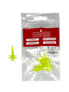 Приманка плаваюча ТЕП HARPOON Nymph Custom 1,5" 008 Лимон (відбиває ультрафіолет) 7шт