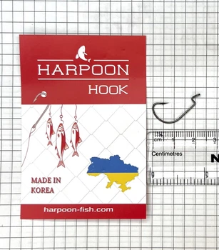 Гачки HARPOON OFFSET KOREA №4 5шт
