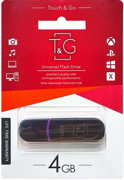 Флеш память/флеш накопитель USB 4GB T&G Jet 012 черный