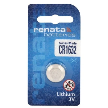 Батарейка литиевая Renata CR1632 Lithium, 3V, блистер 1шт