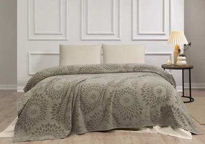 Махровое покрывало Tivolyo Home Lotus kahve 220x240 евро
