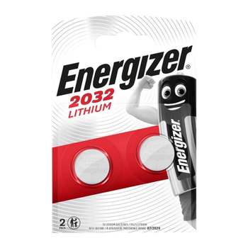 Батарейка 2шт Energizer CR-2032 Lithium