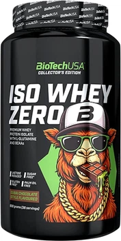 Сывороточный изолят протеина Biotech Iso Whey Zero порошок 908 г Дубайский шоколад (5999076270644)