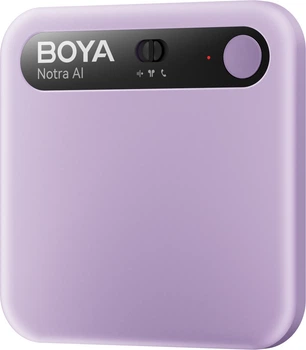Диктофон с искусственным интеллектом Boya Notra Purple