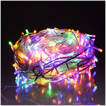 Гирлянда Нить 30 м 300 LED 8 режимов для улицы Мультиколор HM-2781