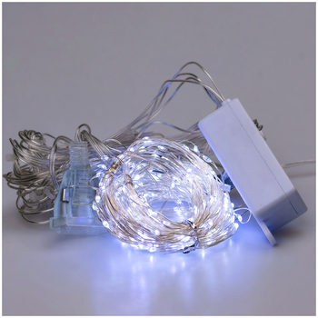 Гирлянда штора светодиодная 200LED 3х3м 8 режимов для дома Белый GarlandoPro HM-0690