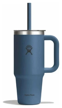 Термочашка Hydro Flask 700 ml Travel Tumbler Clear Lid (Harbor blue)