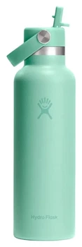 Термочашка Hydro Flask 600 ml Standard Flex Straw Cap (mermaid green)