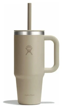 Термочашка Hydro Flask 700 ml Travel Tumbler Clear Lid (oat)