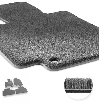 Двошарові килимки Sotra Magnum Grey для Acura MDX (mkIII)(гібрид)(1-2 ряд) 2013-2020 (ST 04667-MG20-Grey)