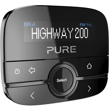 FM / AUX адаптер “Highway” для авто - транслирует музыку и DAB-радио в машину (Pure Highway Adapter)