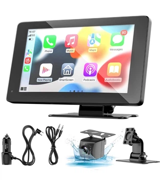 Автомобильный смарт экран BDFFLY Smart Screen 7” с голосовым управлением, Apple CarPlay и Android Auto