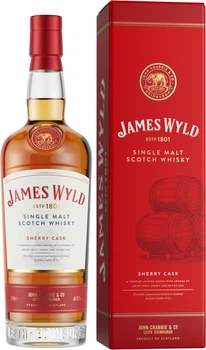 Віскі James Wyld Sherry Cask 0.7 л 40% у подарунковій упаковці (5011166199908)